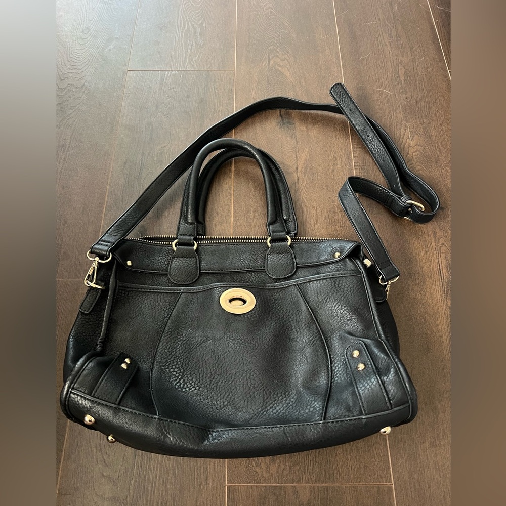 Charming Charlie’s large black bag